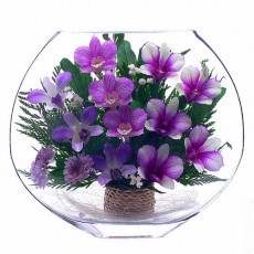 "NaturalFlowers" Арт: EMO-10 цветы в стекле